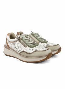 Deportivas de Piel Treinta’s beig