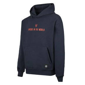 SUDADERA CAPUCHA HARROBI ESCUDO AZUL MARINO