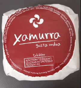 Queso Xamurra Txikiñena (entero 350 gr aprox.)