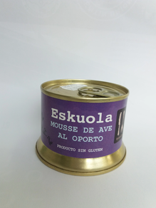 Hegazti moussea Oportoarekin Eskuola (lata 130 gr)