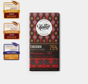 Tanzania Kokoa Kamili txokolate beltza Kaitxo (tableta 70 gr)