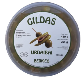 Gilda de anchoa Urdaibai Kontserbak (tarro 15 unidades)