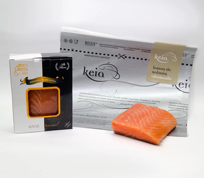 Salmón ahumado Keia (sobre 200 gr)