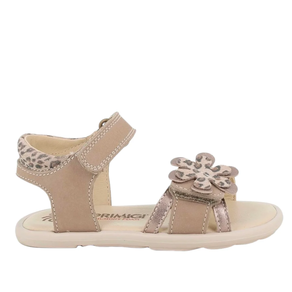 SANDALIA PMG BAREFOOT FLOR BEIGE (24 al 29)