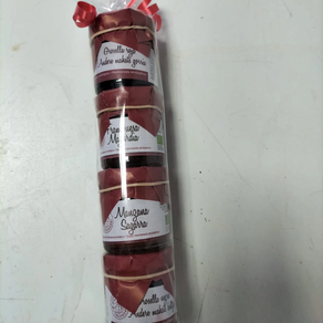 Mermelada ekologikoen dastaketa pack-a Santa Clara Baserria (32 gr x 4)