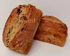 Pan con nueces y pasas Artesa Okindegia (600 gr aprox.)