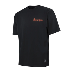 CAMISETA MANGA CORTA HARROBI BALIOAK NEGRO