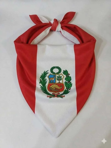 pañuelo bandera peruana