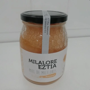 Miel clara multiflores Bizkaia Eztia / Miel artesanal (bote 1 kg)