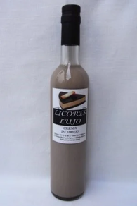 Orujo krema berezia Licores Lujo (modelo gourmet 500 ml, 3 botila)