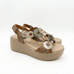Sandalias de Cuña Leyland salino combi