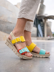 Sandalias de Plataforma Valeria's multi