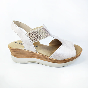 Sandalia cuña confort