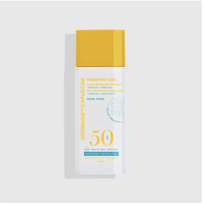 Timexpert Sun Fluido Protector  Solar Antiedad SPF50+ Con Color de Germaine de Capuccini