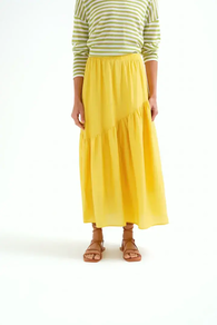 Falda corte asimetrico