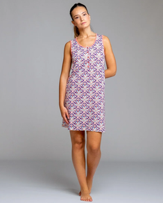 CAMISON HOMBRERA NARANJA Y MORADO REF. 261428