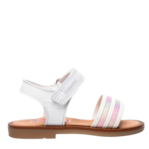 SANDALIA PBK 70900 BLANCO PALA GLITTER TIRAS(24-27)
