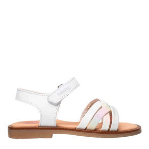 SANDALIA PBK 451200 BLANCO TIRAS GLITTER (28-30)