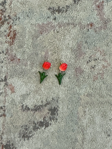 Pendiente tulipán