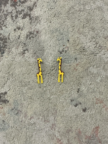 Pendientes jirafa