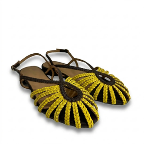 Sandalias Planas Gioseppo Mostaza