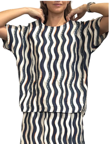 Blusa Estampada Ondas
