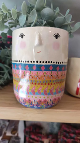 Macetero Señora Natural Life