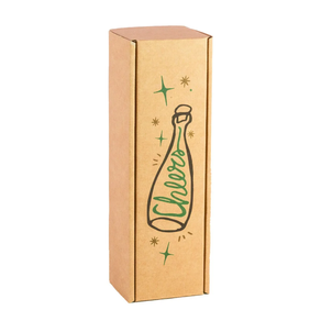 CAJA REGALO BRINDIS (tamaño 1botellas) (Jaunene)