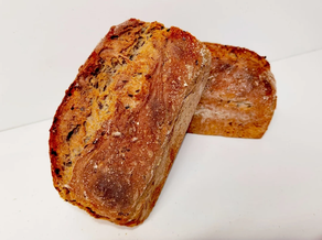 Pan de centeno y trigo con semillas(630gr aprox.)