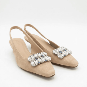 Zapato Slingback Lodi en Ante Nude