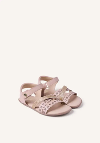 SANDALIAS BAREFOOT PIEL CALADA BRILLO MIKLEUS GIOSEPPO