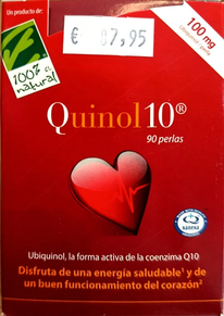 QUINOL 10 100MG 90 PERLAS 100% NATURAL
