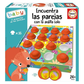 Juego Educativo Encuentra las Parejas con la Ardilla Lolo