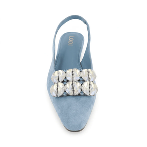 Zapatos Slingback Lodi en Ante Color azul