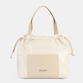 Bolso de hombro metalizado