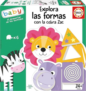 Explora las Formas con la Cebra Zac