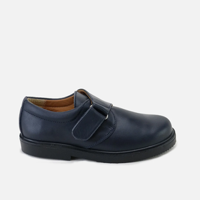 Zapatos Blucher Velcro Colegiales Azul Sibaritas tallas 35-41