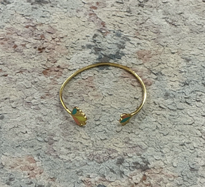 Pulsera de acero y esmalte
