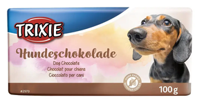 TABLETA DE CHOCOLATE SIN CACAO PARA PERROS 100g