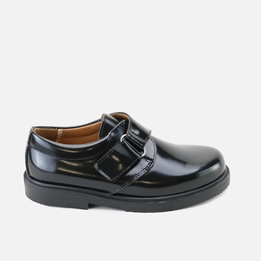Eli Zapato colegial velcro florentic negro tallas 24-30